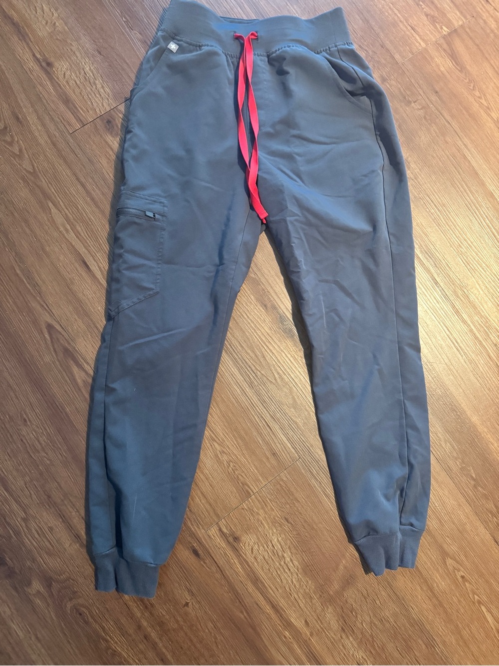 Figs Zamora Charcoal Jogger Scrub Pants Petite XS